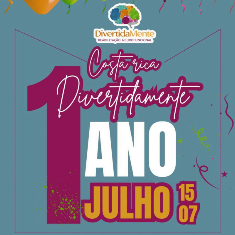 Ilustração da notícia Com 1º ano de acolhimento e transformação, Clínica DivertidaMente convida população para comemoração na terça-feira